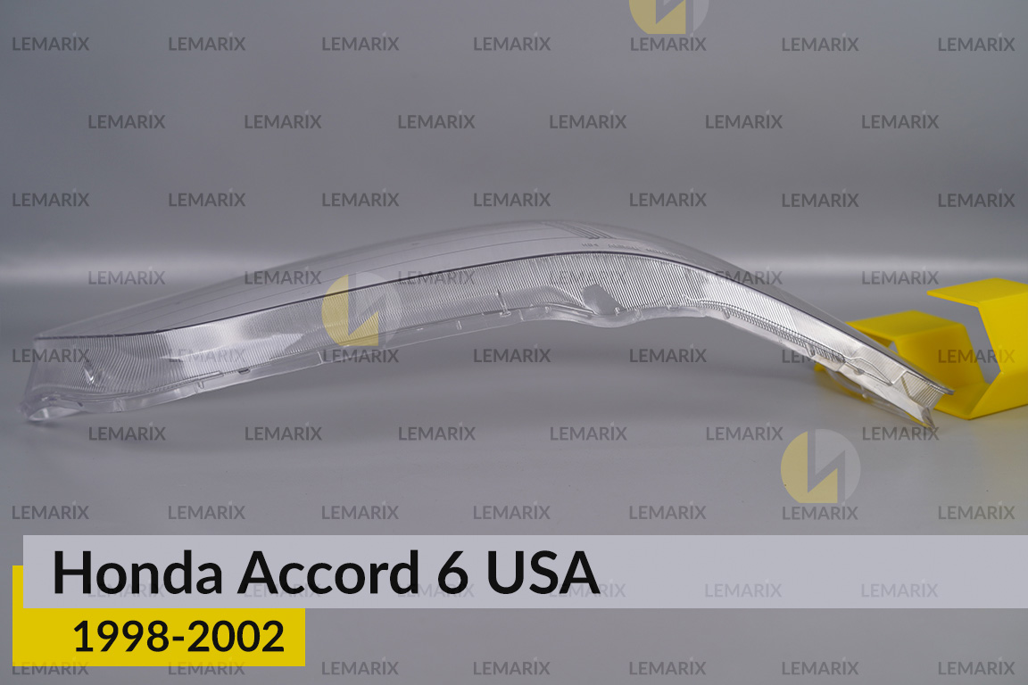 Стекло фары Honda Accord 6 USA (1998-2002) правое