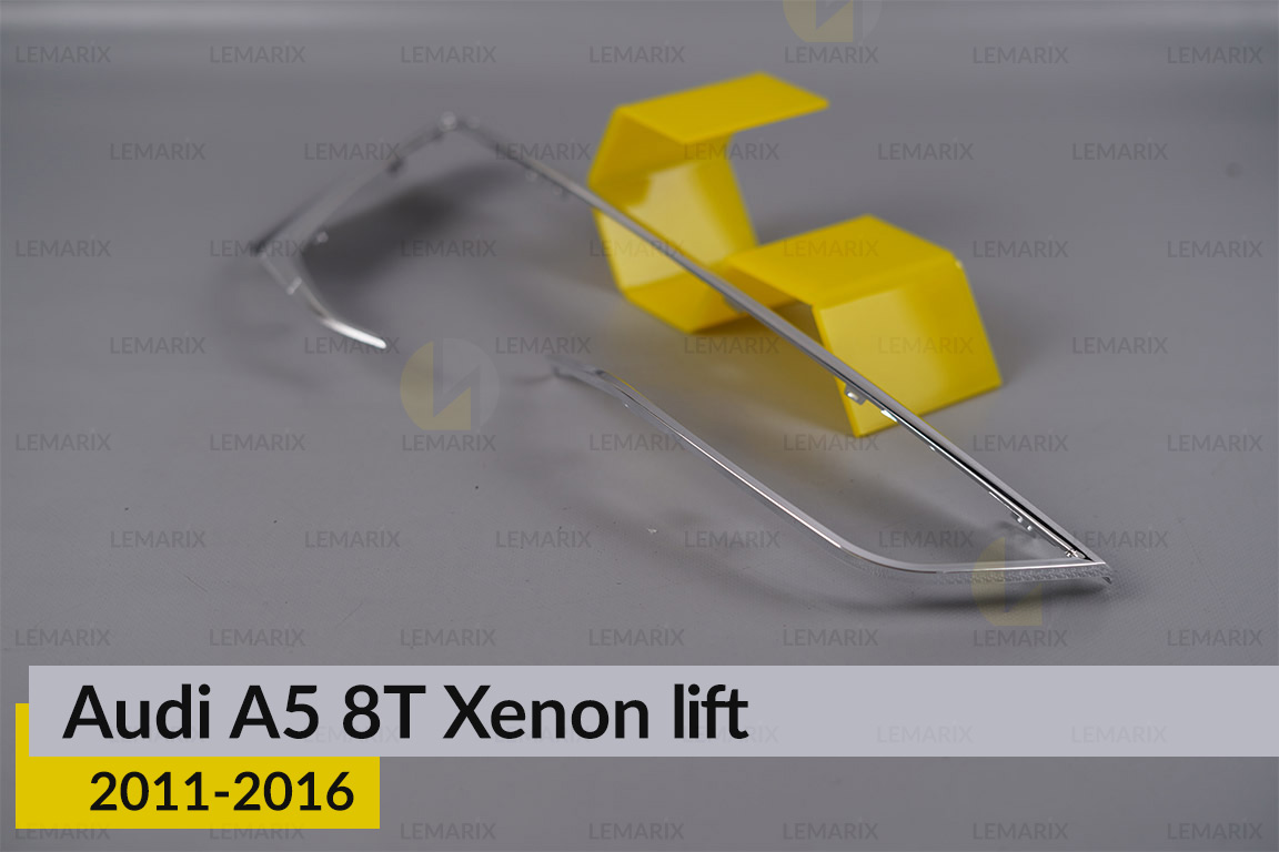Хромована декоративна маска Audi A5 8T Xenon (2011-2016) рест права