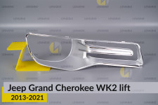 Хромована маска Jeep Grand Cherokee WK2 (2013-2021) рест права