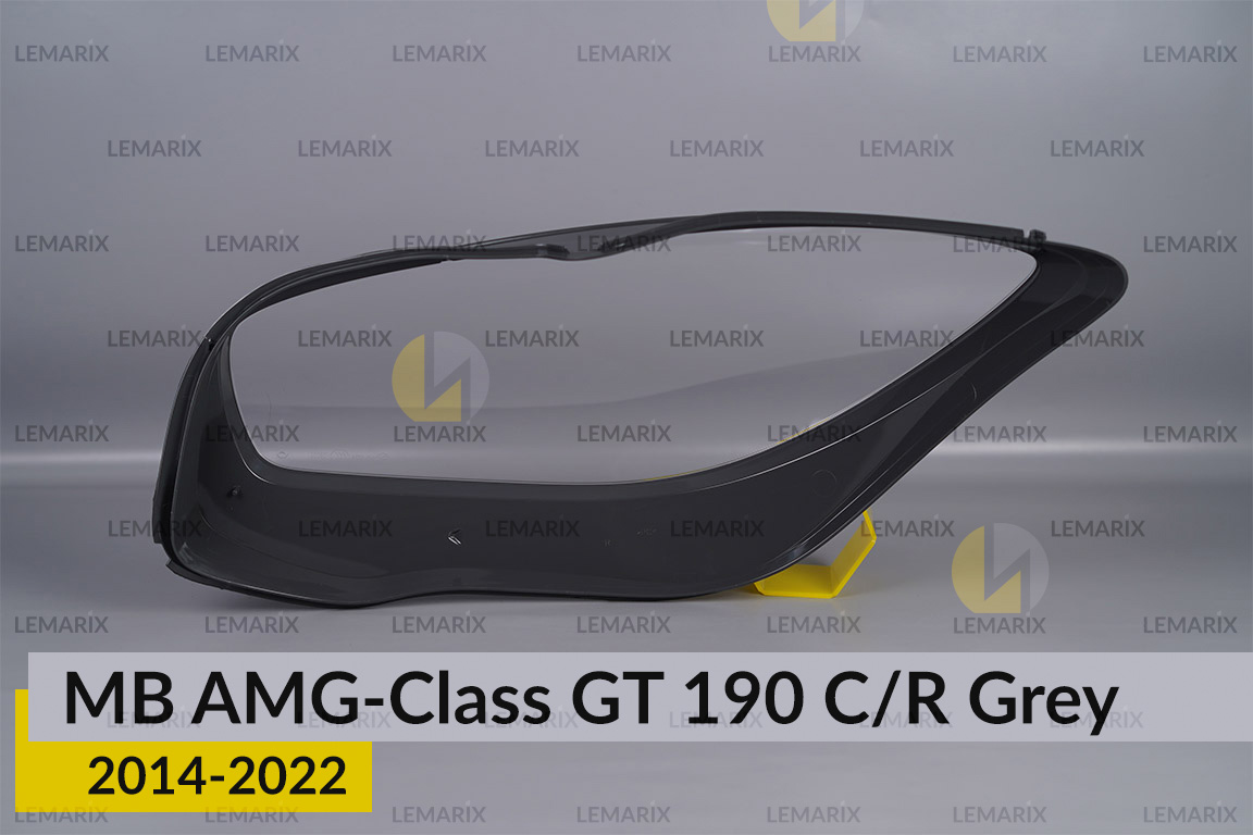 Скло фари Mercedes-Benz AMG-Class GT 190 C/R Grey (2014-2022) праве