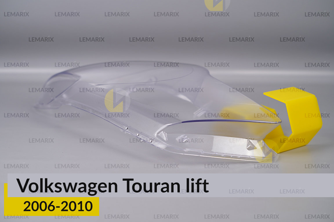 Скло фари VW Volkswagen Touran (2006-2010) рест ліве