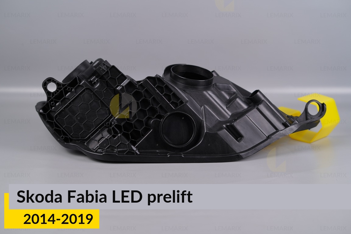 Корпус фари Skoda Fabia LED (2014-2019) дорест лівий