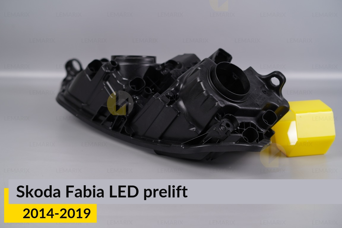 Корпус фари Skoda Fabia LED (2014-2019) дорест лівий
