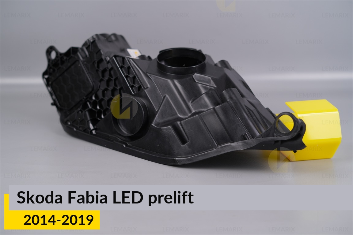 Корпус фари Skoda Fabia LED (2014-2019) дорест лівий