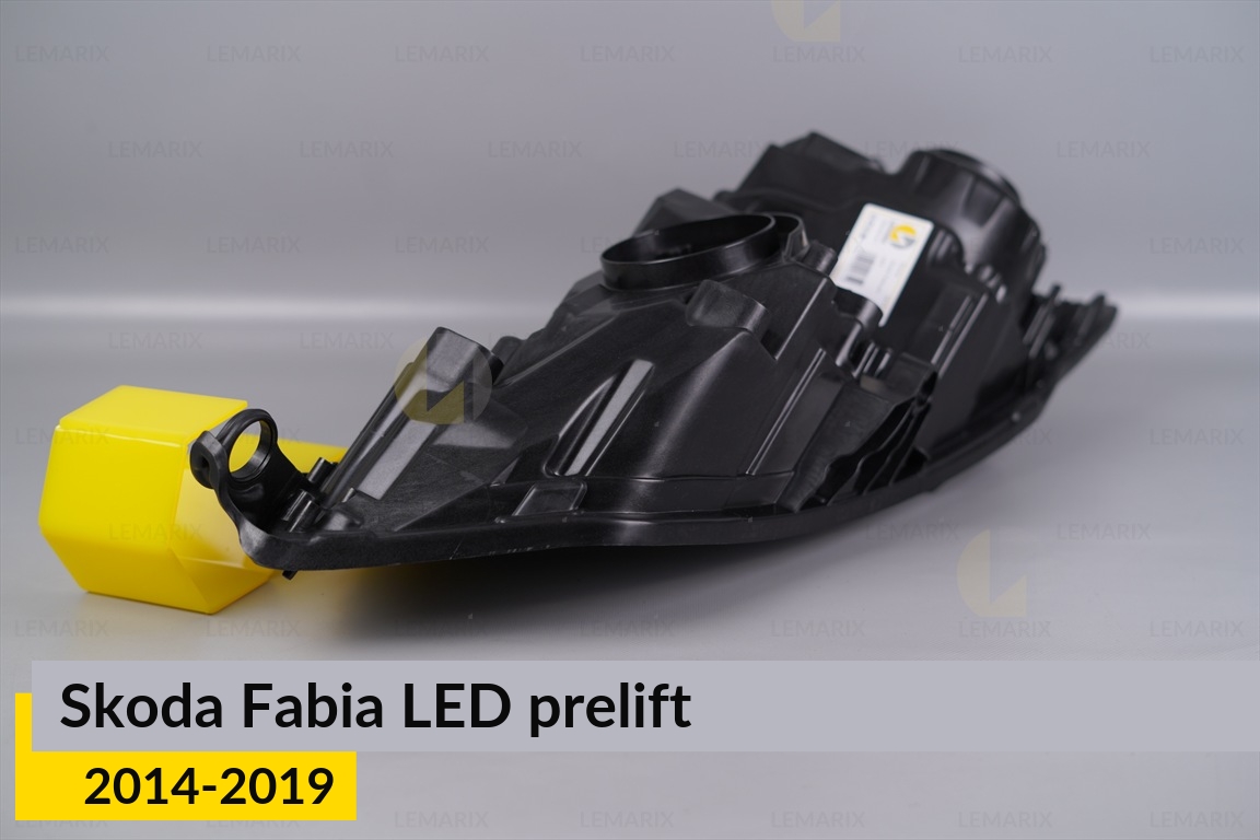 Корпус фари Skoda Fabia LED (2014-2019) дорест лівий