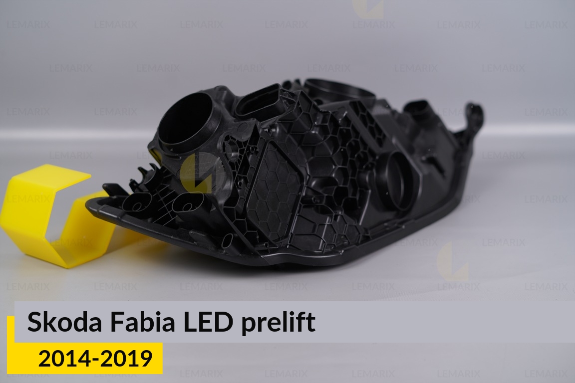 Корпус фари Skoda Fabia LED (2014-2019) дорест лівий