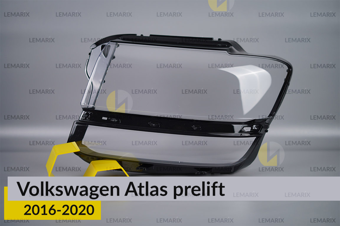 Скло фари VW Volkswagen Atlas (2016-2020) дорест ліве