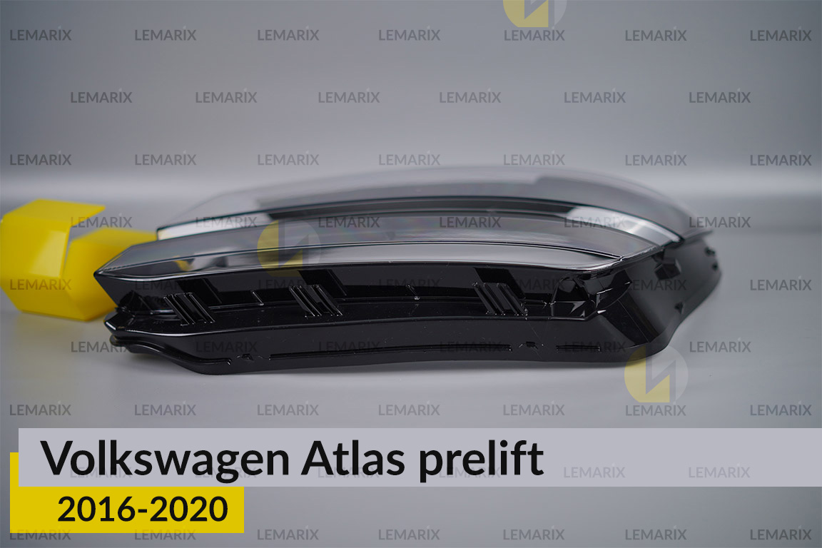 Скло фари VW Volkswagen Atlas (2016-2020) дорест ліве