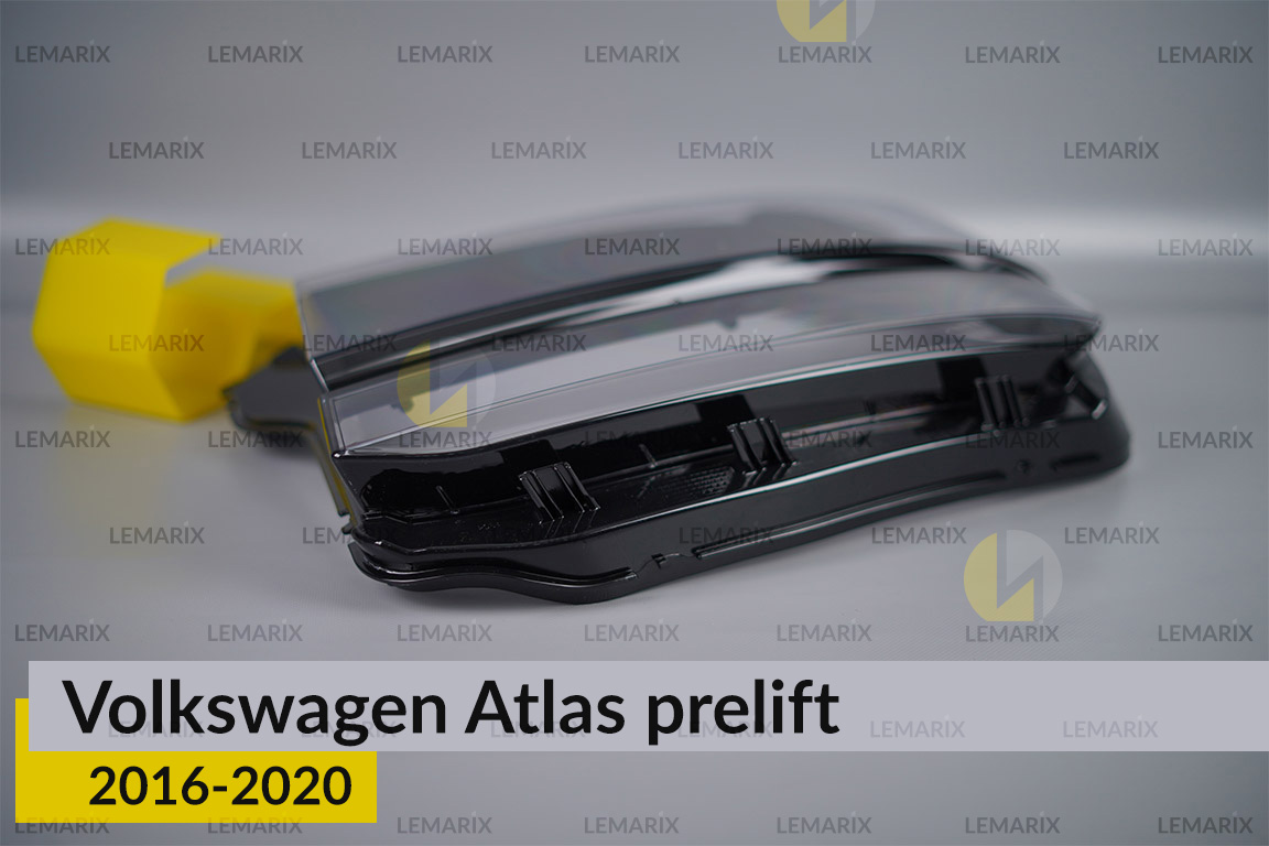 Скло фари VW Volkswagen Atlas (2016-2020) дорест ліве
