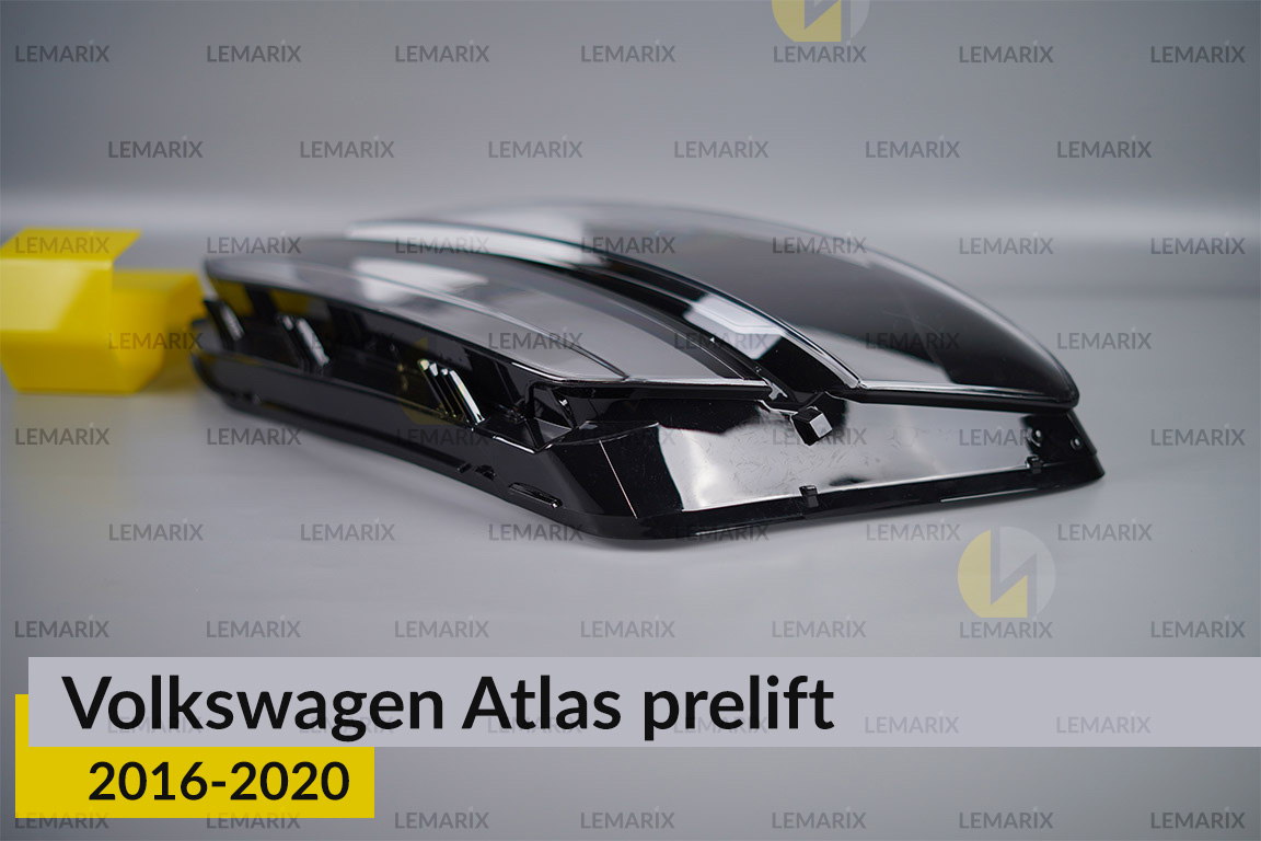 Скло фари VW Volkswagen Atlas (2016-2020) дорест ліве