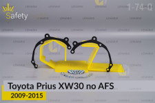 Переходная рамка для Toyota Prius XW30 no AFS (2009-2015)