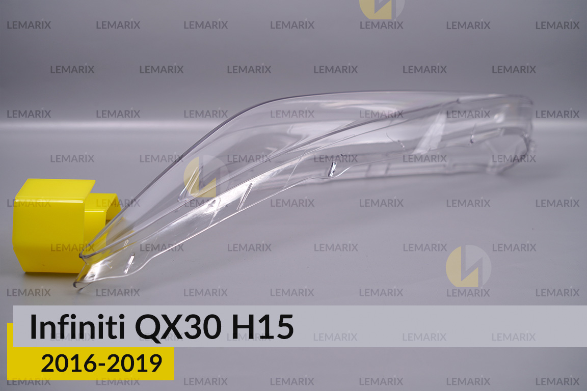Скло фари Infiniti QX30 H15 (2016-2019) ліве