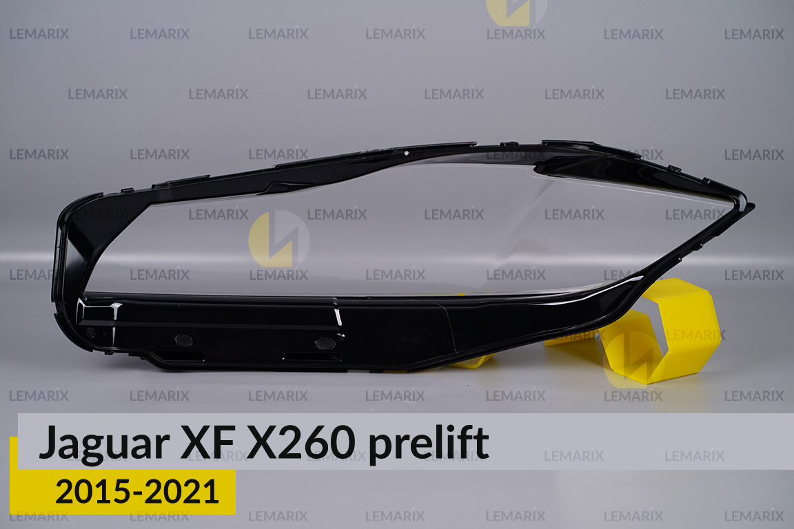 Скло фари Jaguar XF X260 (2015-2021) дорест праве