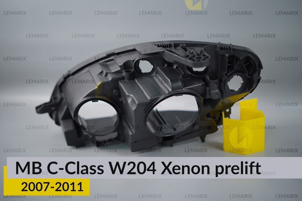 Корпус фари Mercedes-Benz C-Class W204 Xenon (2007-2011) дорест правий