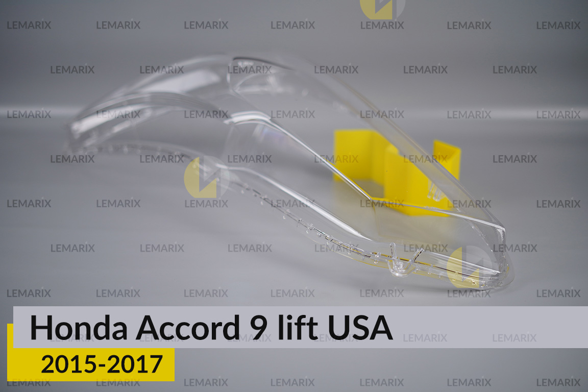 Скло фари Honda Accord 9 USA (2015-2017) рест ліве