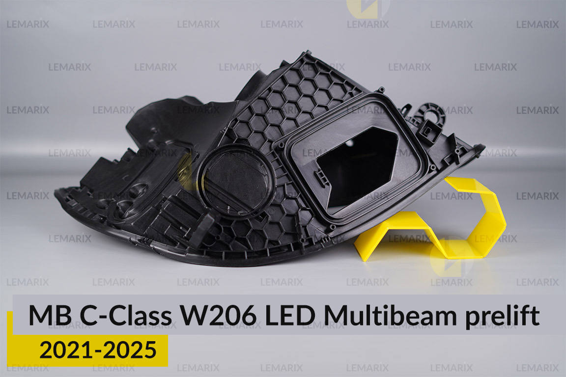 Корпус фари Mercedes-Benz C-Class W206 LED Multibeam (2021-2026) дорест лівий