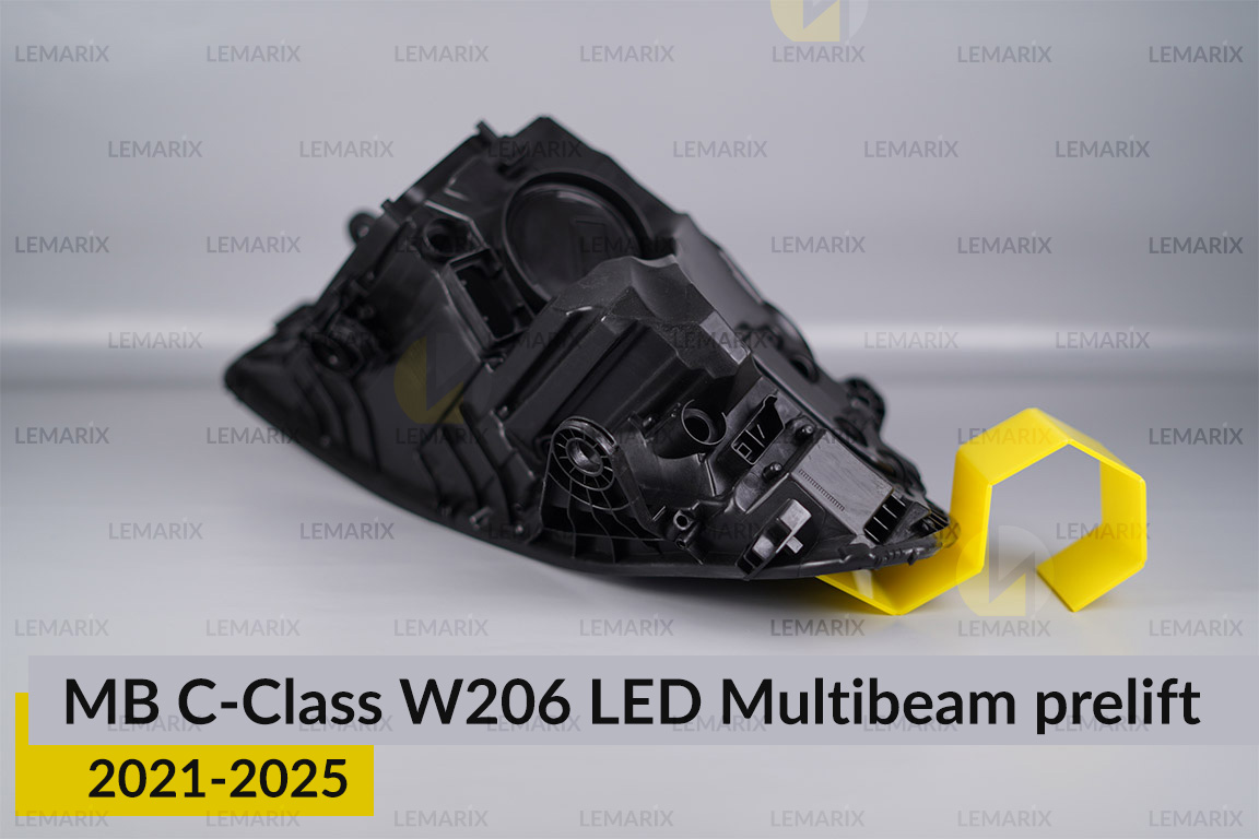 Корпус фари Mercedes-Benz C-Class W206 LED Multibeam (2021-2026) дорест лівий