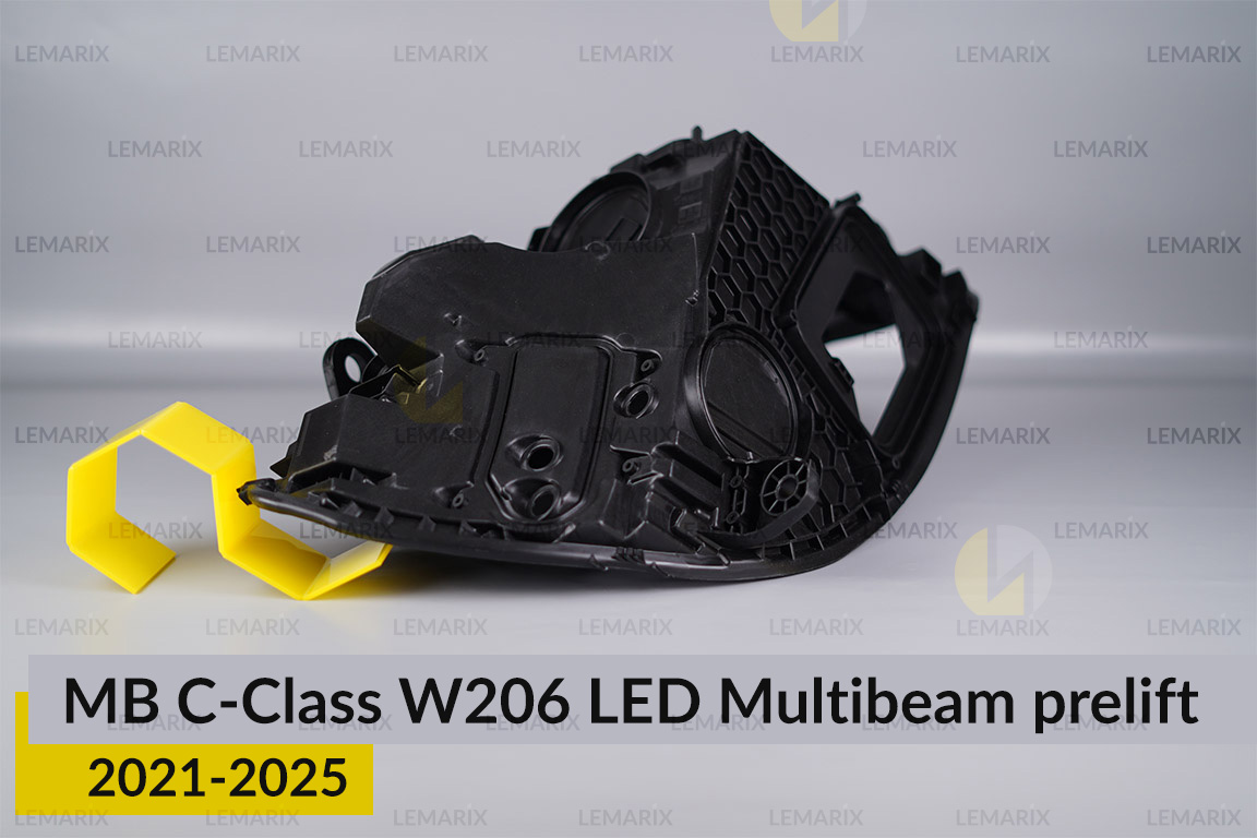 Корпус фари Mercedes-Benz C-Class W206 LED Multibeam (2021-2026) дорест лівий