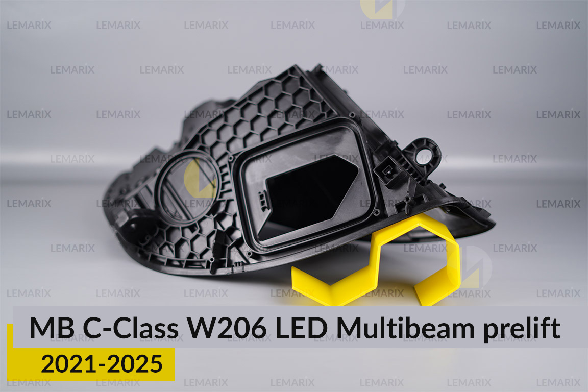 Корпус фари Mercedes-Benz C-Class W206 LED Multibeam (2021-2026) дорест лівий