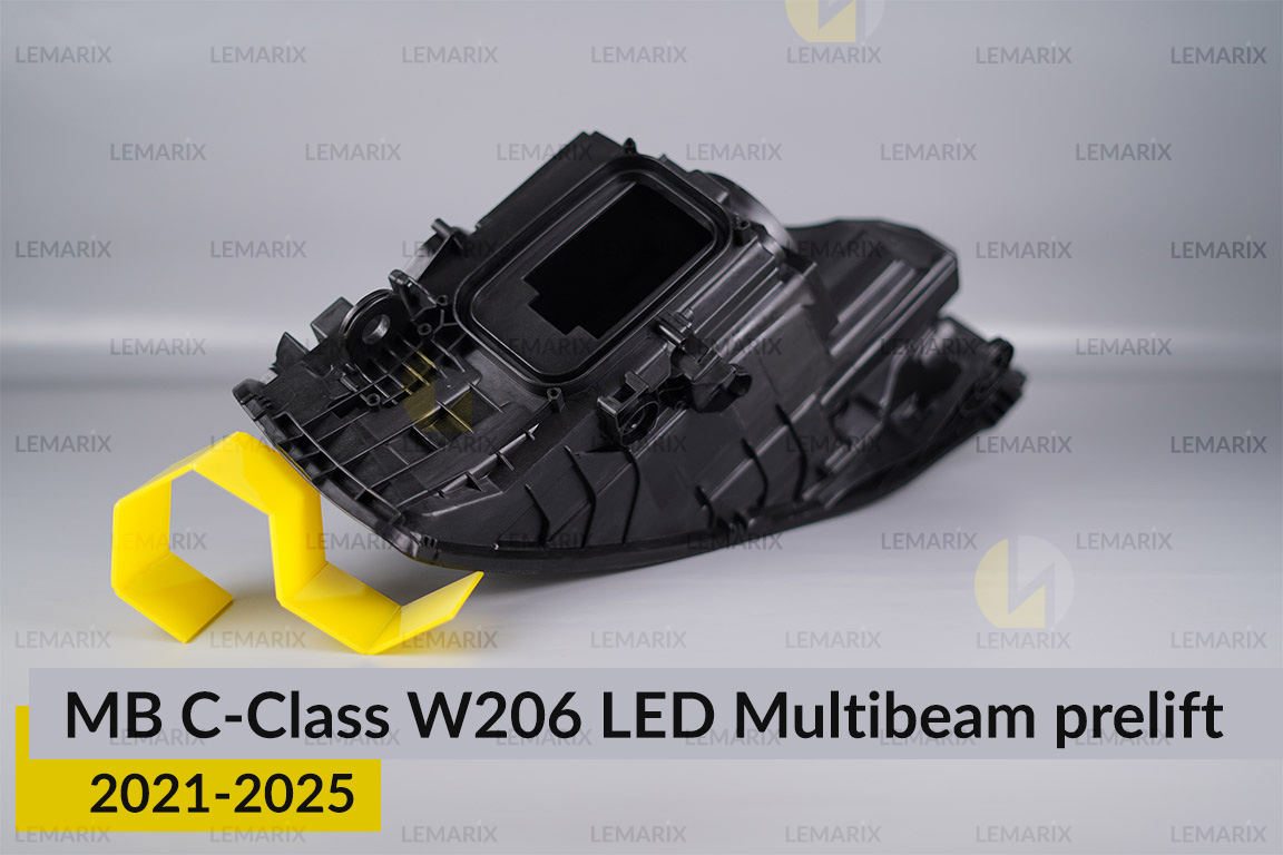 Корпус фари Mercedes-Benz C-Class W206 LED Multibeam (2021-2026) дорест лівий
