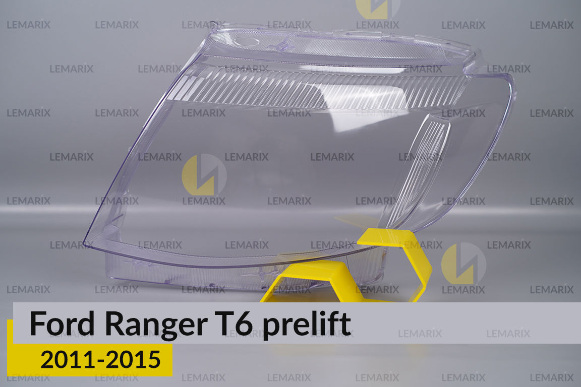 Скло фари Ford Ranger T6 (2011-2015) дорест ліве