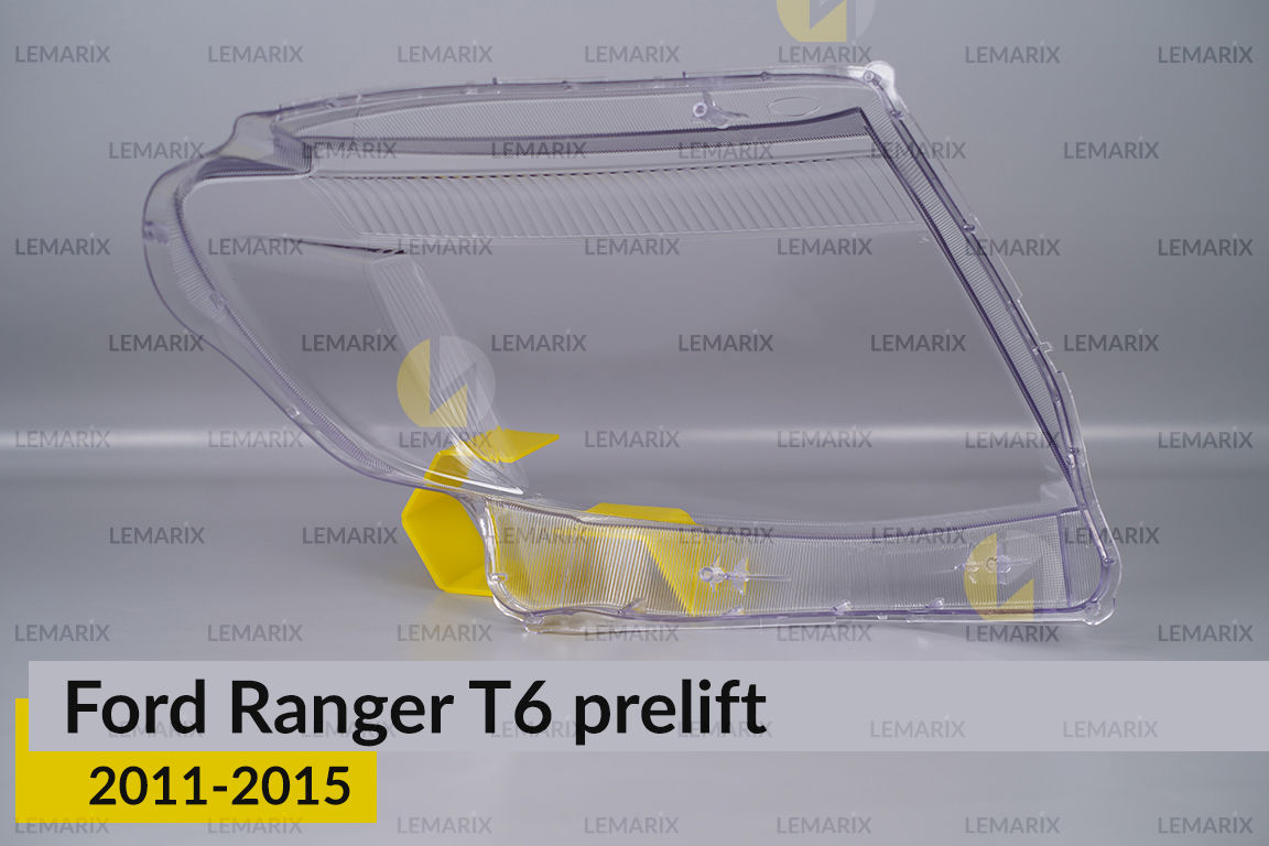 Скло фари Ford Ranger T6 (2011-2015) дорест ліве