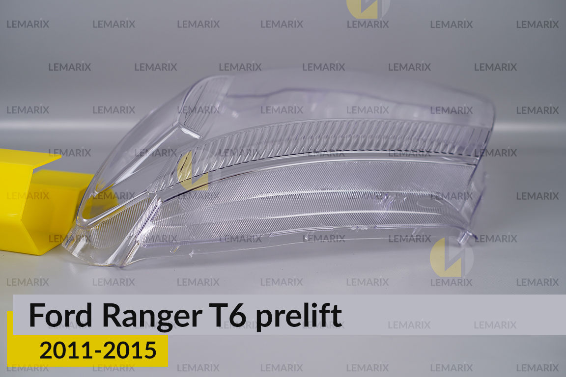 Скло фари Ford Ranger T6 (2011-2015) дорест ліве
