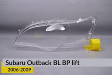 Скло фари Subaru Outback BL BP (2006-2009) рест ліве