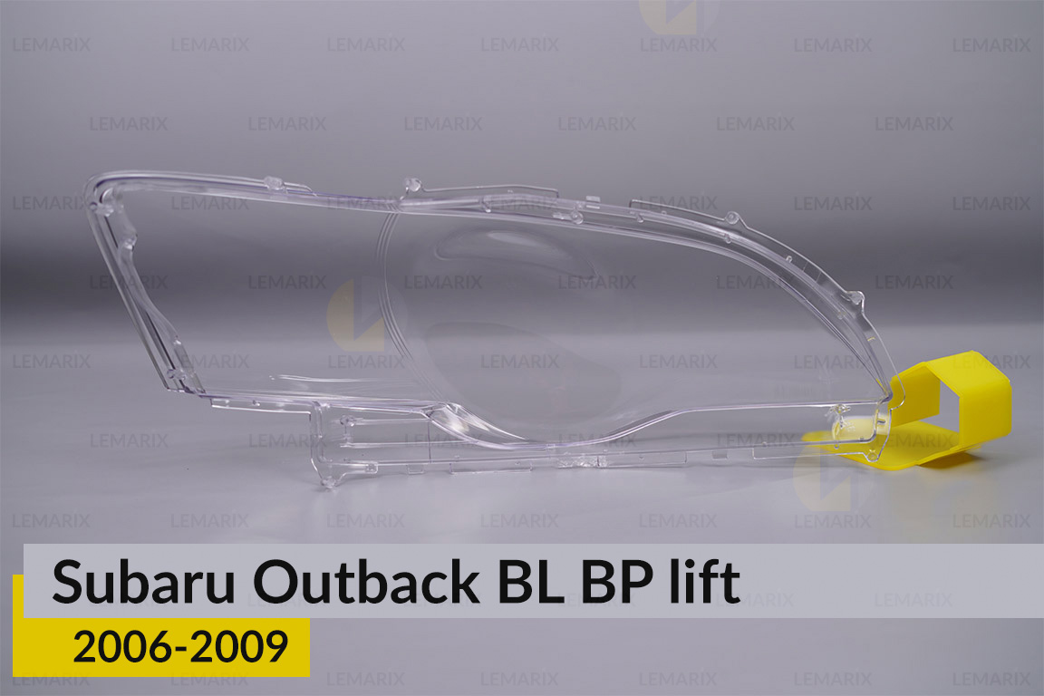 Скло фари Subaru Outback BL BP (2006-2009) рест ліве