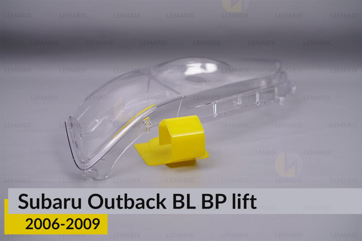 Скло фари Subaru Outback BL BP (2006-2009) рест ліве