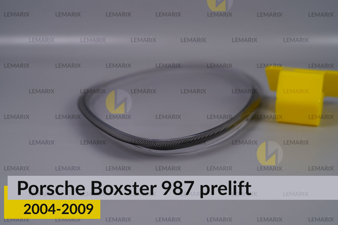 Скло фари Porsche Boxster 987 (2004-2009) дорест праве