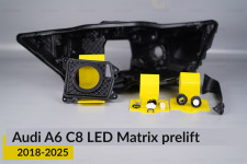Сервісний комплект корпуса фар Audi A6 C8 LED Matrix (2018-2025) дорест лівий