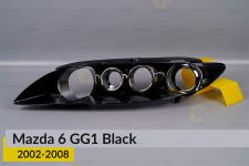 Декоративная маска Mazda 6 GG1 Black (2002-2008) левая