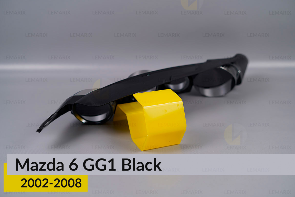 Декоративна маска Mazda 6 GG1 Black (2002-2008) ліва