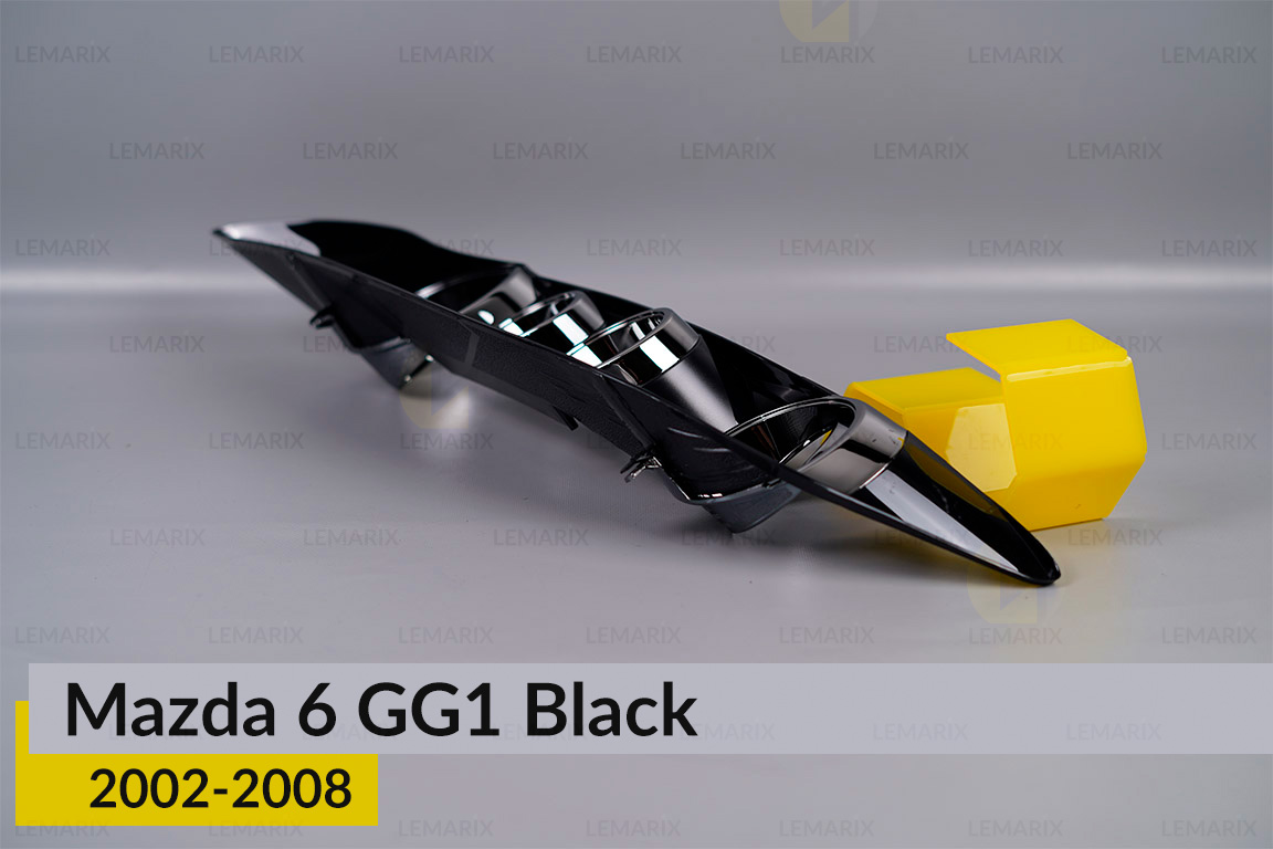 Декоративна маска Mazda 6 GG1 Black (2002-2008) ліва
