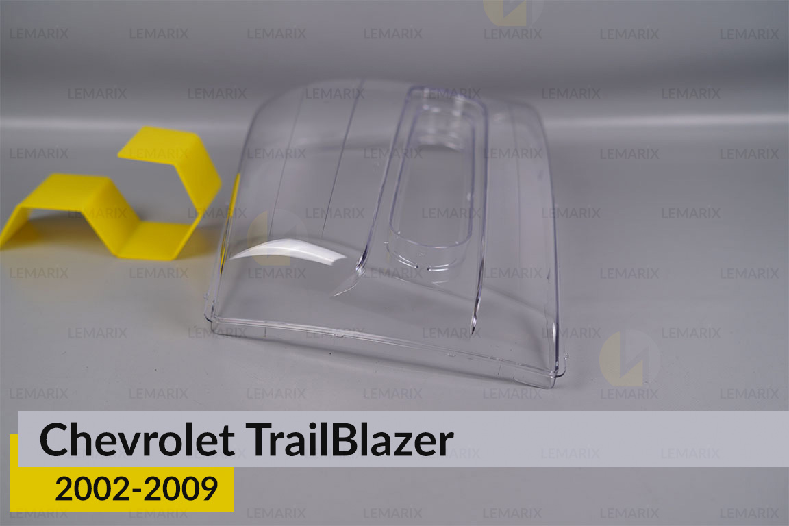 Скло фари Chevrolet TrailBlazer (2002-2009) ліве