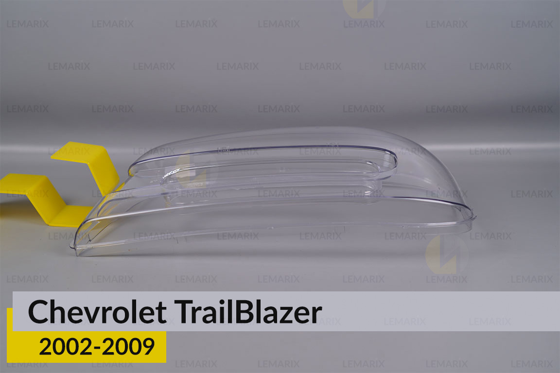 Скло фари Chevrolet TrailBlazer (2002-2009) ліве