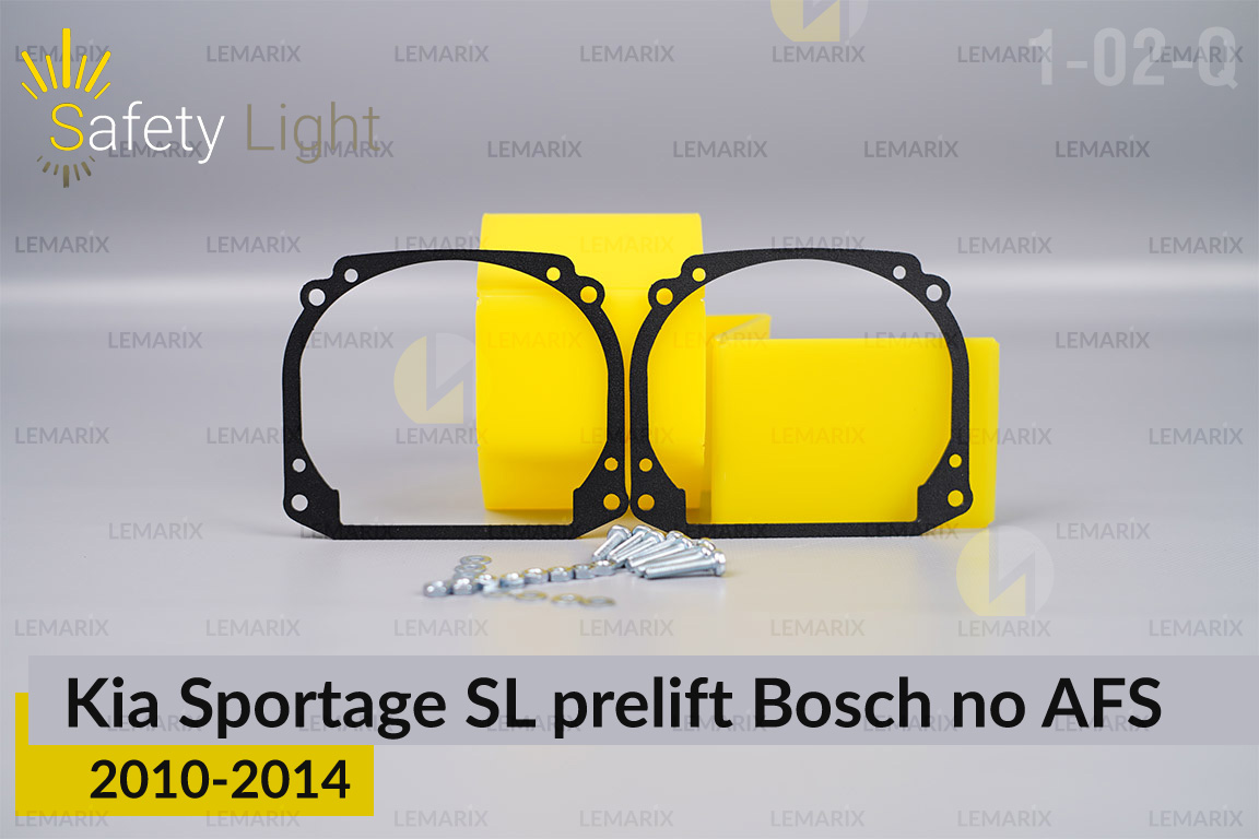 Перехідна рамка для Kia Sportage SL Bosch no AFS (2010-2014) дорест