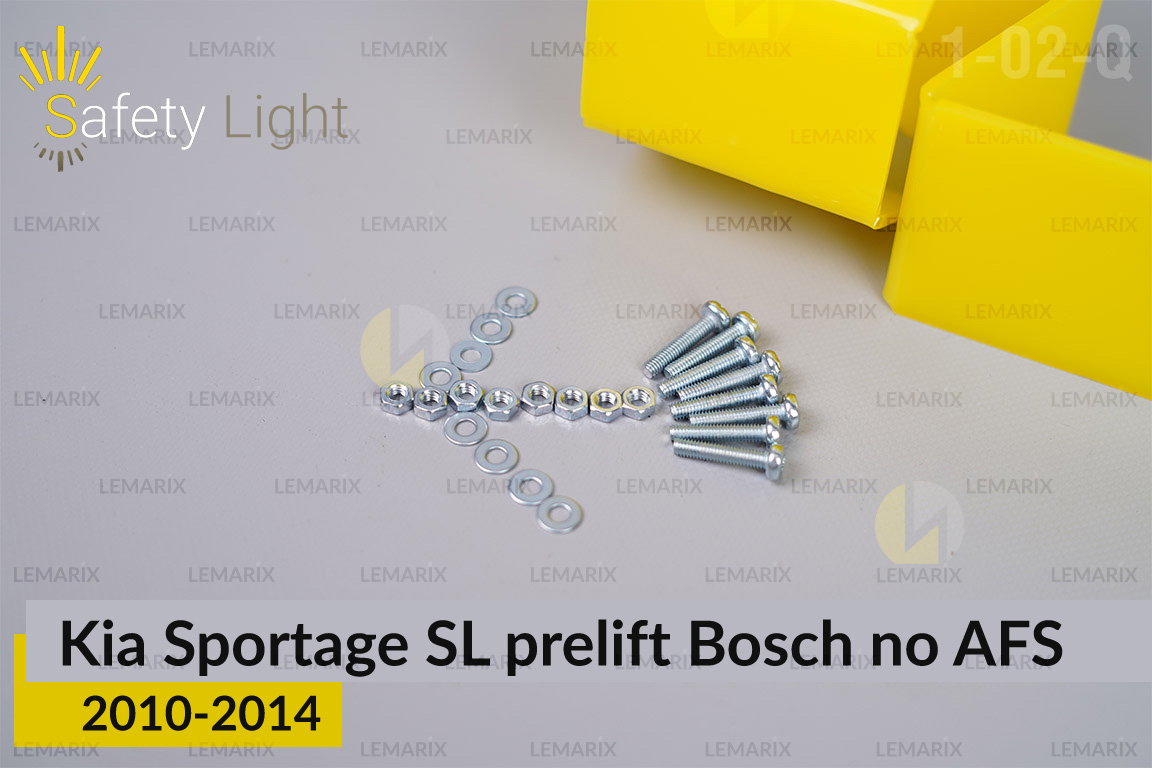 Перехідна рамка для Kia Sportage SL Bosch no AFS (2010-2014) дорест