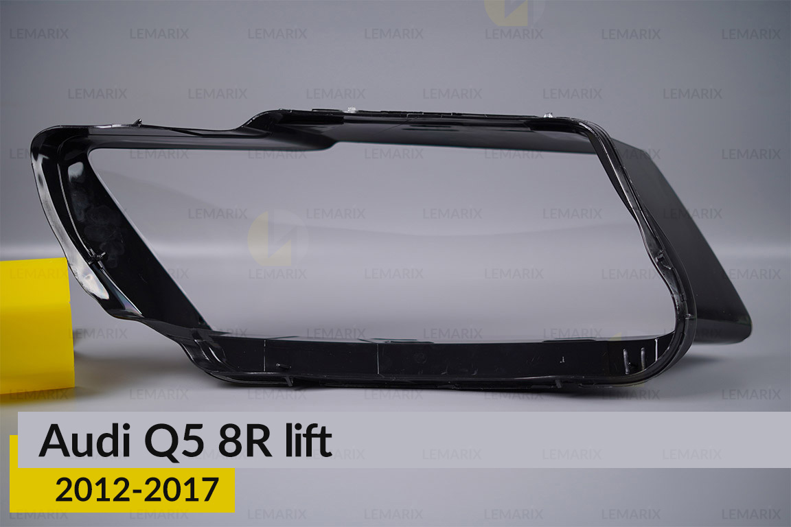 Скло фари Audi Q5 8R (2012-2017) рест ліве