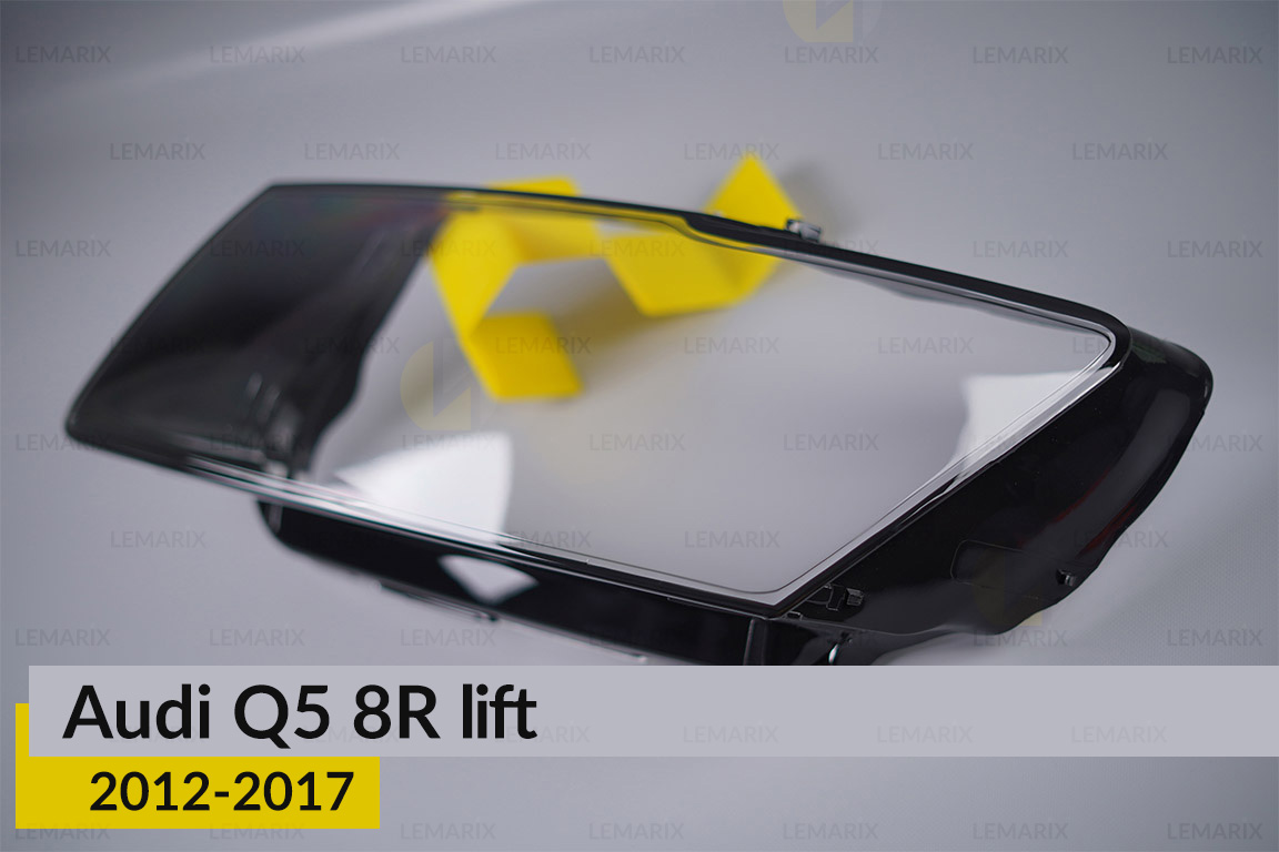 Скло фари Audi Q5 8R (2012-2017) рест ліве