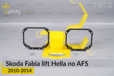 Перехідна рамка для Skoda Fabia Hella no AFS (2010-2014) рест