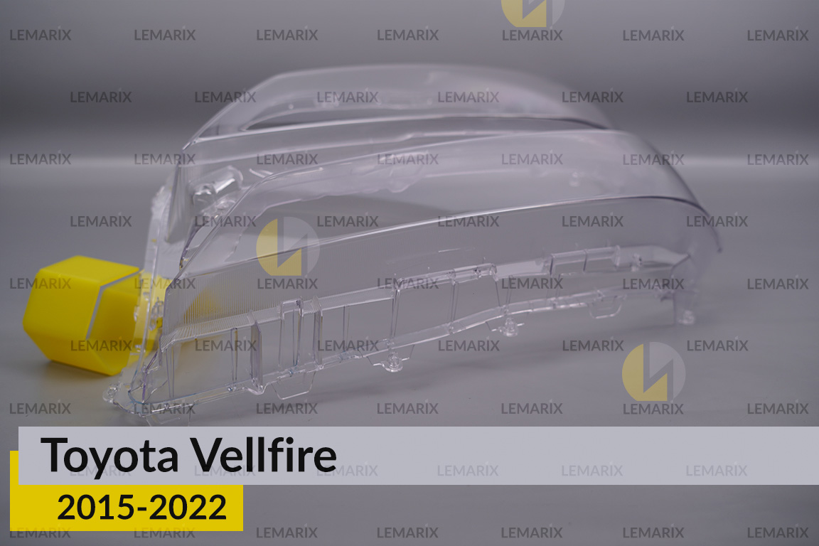 Скло фари Toyota Vellfire (2015-2022) ліве
