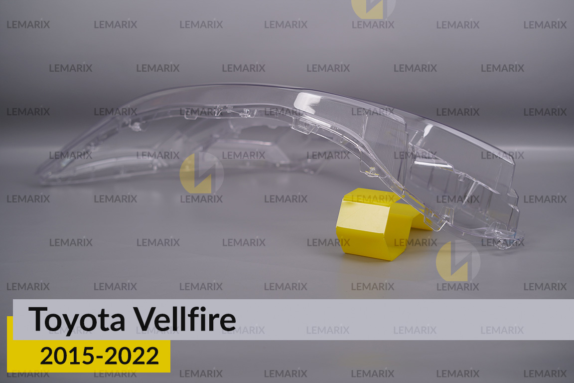 Скло фари Toyota Vellfire (2015-2022) ліве