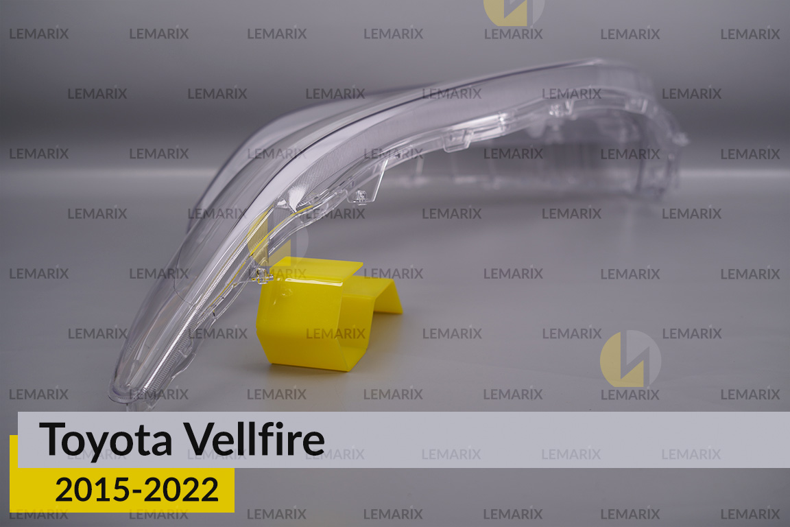 Скло фари Toyota Vellfire (2015-2022) ліве