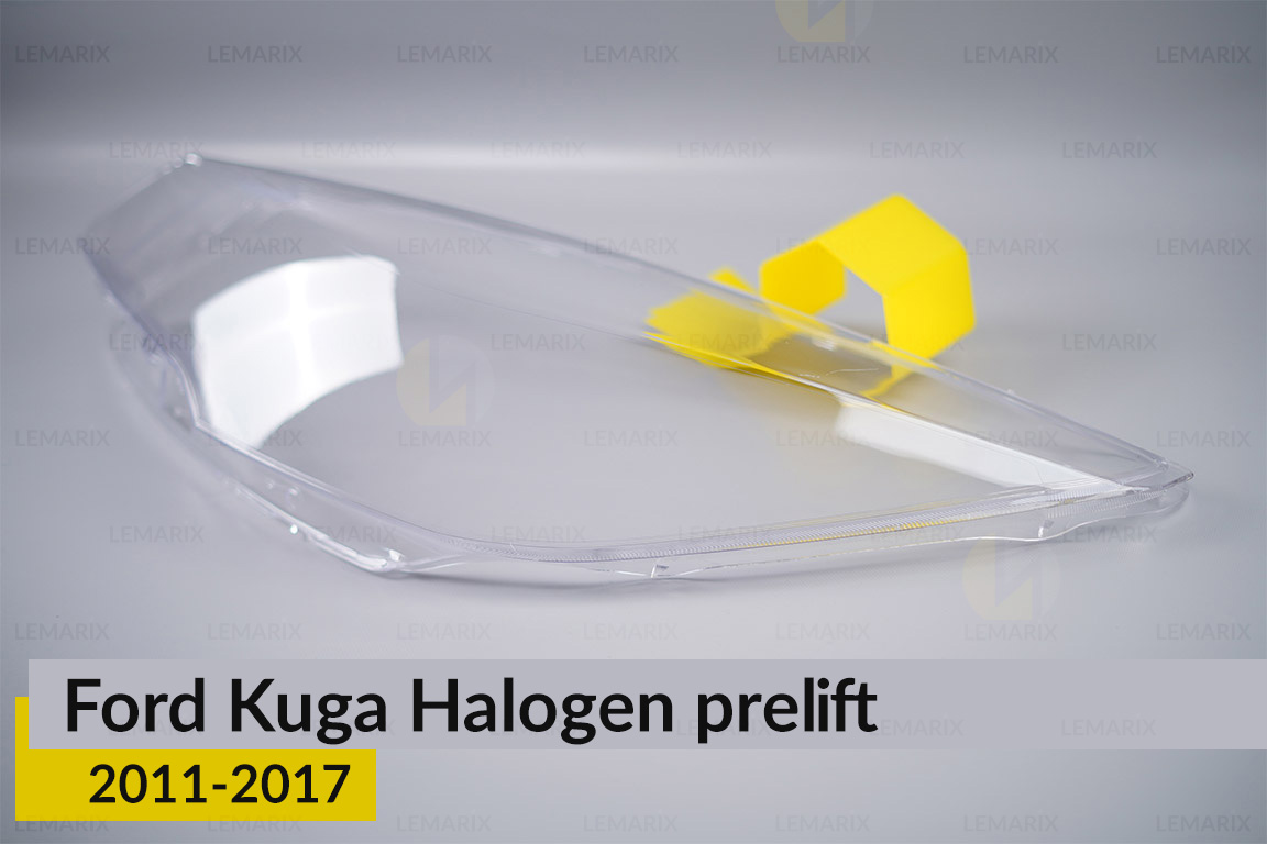 Скло фари Ford Kuga Halogen (2011-2017) дорест ліве