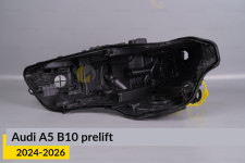 Корпус фари Audi A5 B10 (2024-2026) дорест лівий