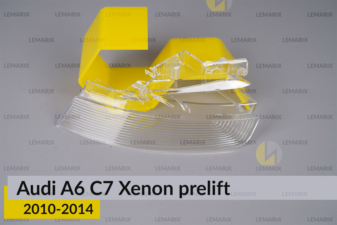 Розсіювач поворотника Audi A6 C7 Xenon (2010-2014) дорест лівий