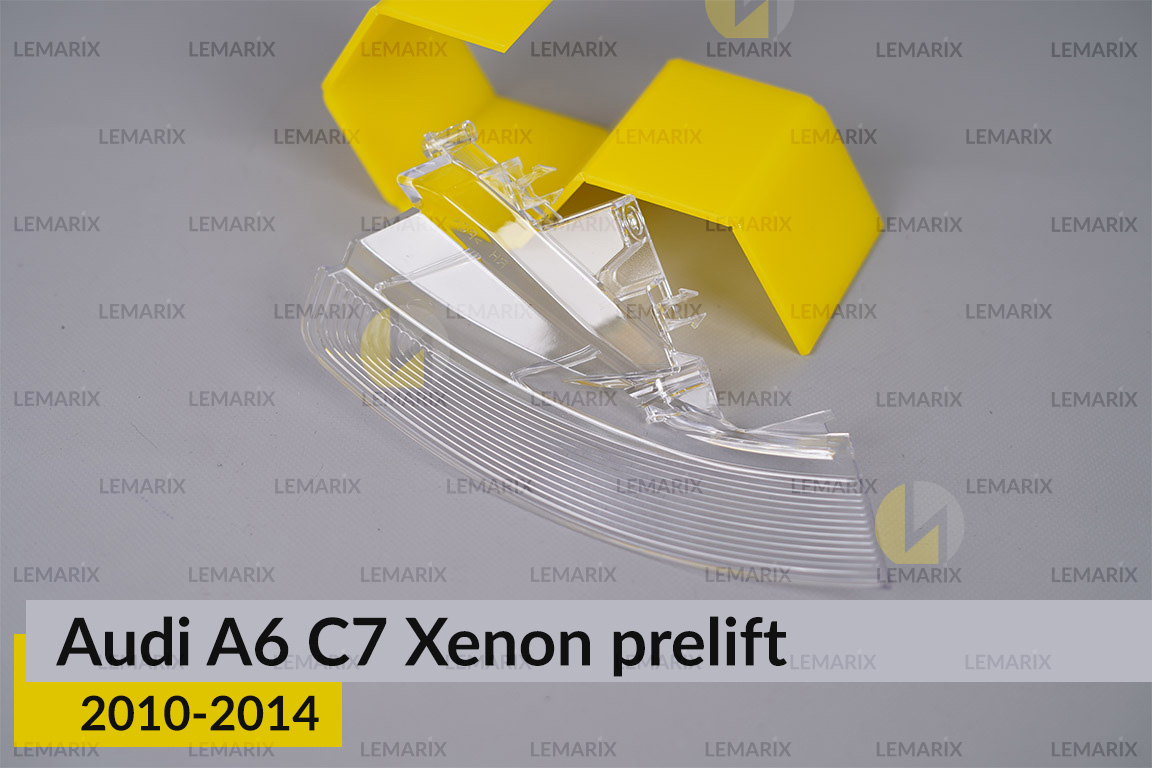 Розсіювач поворотника Audi A6 C7 Xenon (2010-2014) дорест лівий