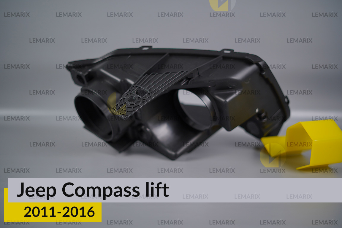 Корпус фари Jeep Compass (2011-2016) рест лівий